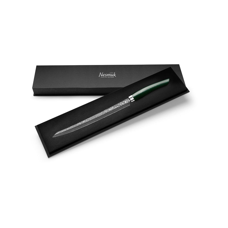 Exklusiv C100 Slicer Micarta Green Schatulle