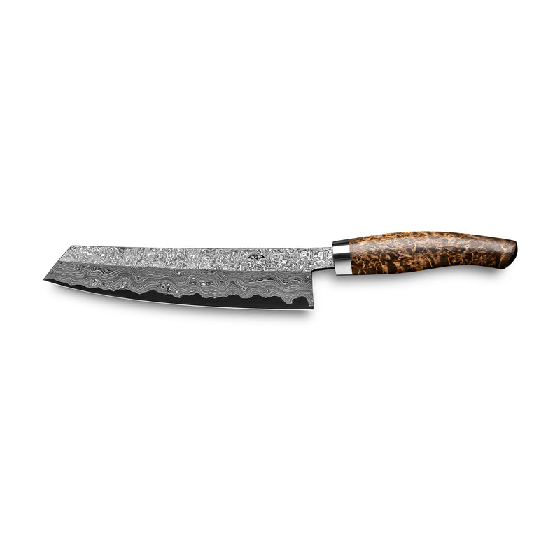 Exklusiv C150 Kochmesser Karelische Maserbirke