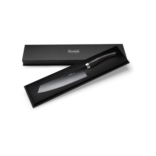 Janus Kochmesser 240 Mooreiche Schatulle